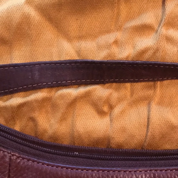Brown leather Aigner bag - Picture 4 of 6